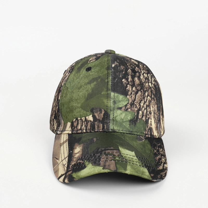 Leaf Camouflage Outdoor Bionic Baseball Cap Men&prime;s Tactical Hat Field Fishing Peaked Cap