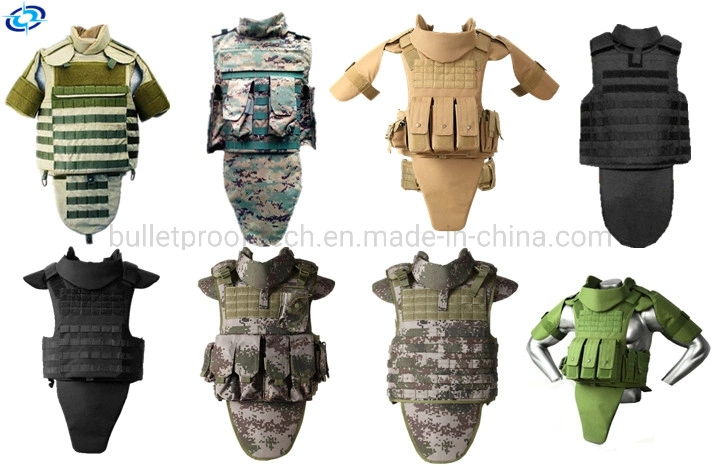 Military Tactical Full Protection Series Body Armor Bulletproof Vest 301