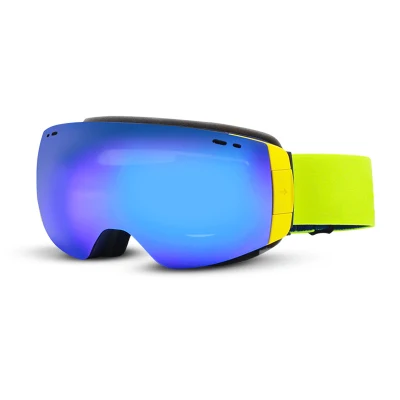 OEM/ODM Frameless Interchangeable Lens 100% Anti Fog Protection Snow/Ski/Skiing Goggles