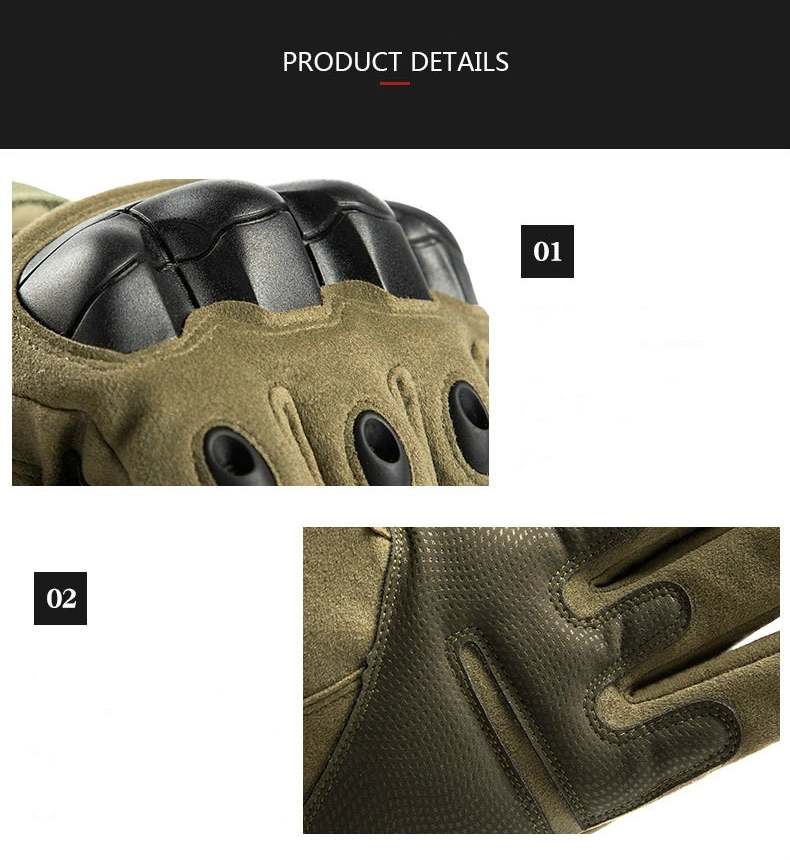 Full Finger Gloves Outdoor Sports Tactical Anti-Cut Gloves