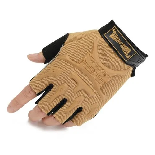 Advanced Half Finger Tactical Military-Styled Hand Gloves