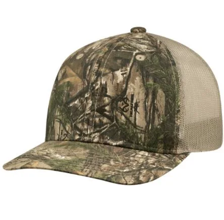 Realtree Poly/Cotton Camo PRO-Look Custom Tactical Cap Trucker for Men