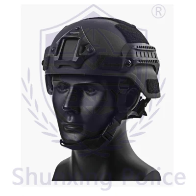 Nij Iiia. 44/9mm Police Military Protective PE/Aramid Mich Bulletproof Army Ballistic Tactical Helmet