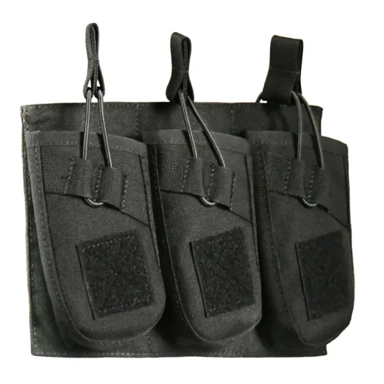 Tactical Triple Mag Pouch 7.62 Molle Pouch Vest Accessories in Khaki