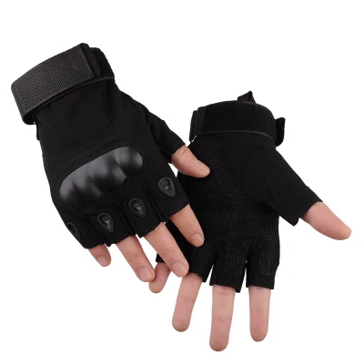 Cycling Bike Gloves Padded Half Finger Breathable Tactical Gloves